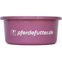 Produktbild von pferdefutter.de Mini Futterschüssel mit Deckel XS Rosa aus Kunststoff
