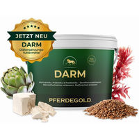 Produktbild von Pferdegold Darm Probiotika zur Unterstützung der Magen-Darm-Verdauung für Pferde