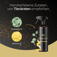 Produktbild von Pferdegold Fliegenspray und Fellspray für Pferde 500 ml Schwarz