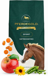 Pferdegold Goldmüsli Sport Getreidefrei für Muskelaufbau und Leistungsfähigkeit – Bild 1 von 3