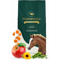 Produktbild von Pferdegold Goldmüsli Sport Getreidefrei für Muskelaufbau und Leistungsfähigkeit