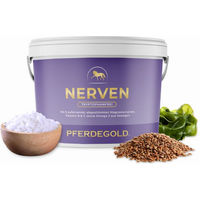 Produktbild von Pferdegold Nerven zur Unterstützung des Nervensystems und der Muskelentspannung für Pferde