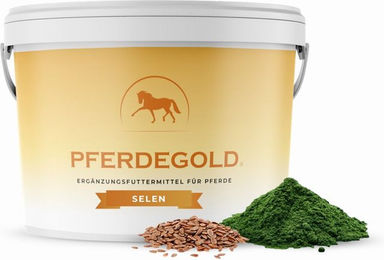 Pferdegold Selen Mineralien zur Immunstärkung und Unterstützung des Muskelaufbaus für Pferde – Bild 1 von 1