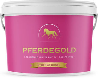 Pferdegold Stoffwechsel Nahrungsergänzung für Pferde zur Unterstützung von Verdauung und Leber 1000g – Bild 1 von 3