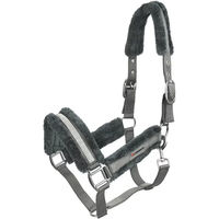Produktbild von Pferdehalfter Horsenjoy Diamond aus Nylon in Grau oder Schwarz