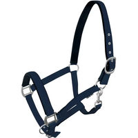 Produktbild von Pferdehalfter York Blau für Ponys