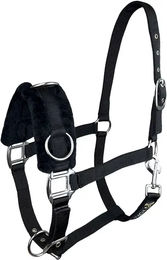 Produktbild von Pferdehalfter York Cave aus Nylon in Schwarz