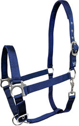 Produktbild von Pferdehalfter York Dora aus Nylon in Blau Full