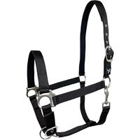 Produktbild von Pferdehalfter York Dora aus Nylon in Schwarz
