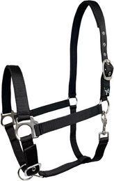 Produktbild von Pferdehalfter York Dora aus Nylon in Schwarz