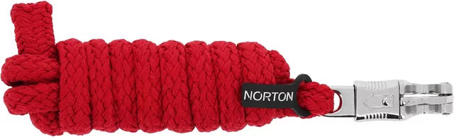 Produktbild von Pferdelonge Norton Linky aus Kunststoff in Orange und Rot