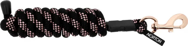 Produktbild von Pferdelonge Norton Lolly aus Polypropylen in Schwarz Rosa Roségold
