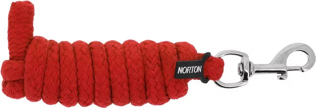 Produktbild von Pferdelonge Norton Twill aus Baumwolle in Orange und Rot