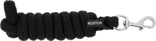 Produktbild von Pferdelonge Norton Twill aus Baumwolle Schwarz