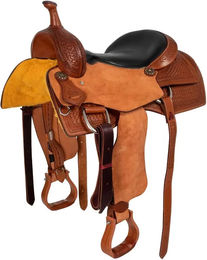 Produktbild von Pferdesattel McBryan Royal Cutter aus Leder in Braun