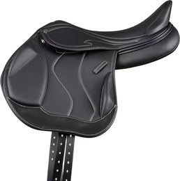 Produktbild von Pferdesattel Premier Equine Rouen aus Kunstleder in Schwarz