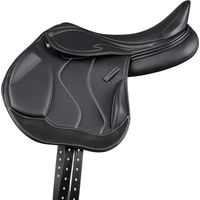 Produktbild von Pferdesattel Premier Equine Rouen aus Kunstleder in Schwarz
