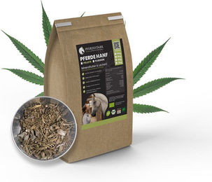 Pferdestark Bio Hanfpellets als getreidefreie Pferdefutter-Flocken für Senioren Pferde 3kg – Bild 1 von 1
