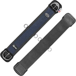 Produktbild von Pferdetrense aus Neopren mit Schnalle von Pool's in Blau oder Schwarz