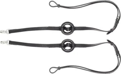 Produktbild von Pferdezügel aus Leder von Umbria Equitazione in Schwarz