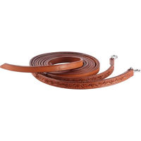 Produktbild von Pferdezügel aus Spaltleder von Edix Saddles in Braun Größe M