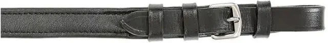 Produktbild von Pferdezügel aus weichem Leder von Kavalkade in Schwarz oder Braun Größe W 1,40m - 1,4 m