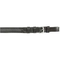 Produktbild von Pferdezügel aus weichem Leder von Kavalkade in Schwarz oder Braun Größe W 1,40m - 1,4 m