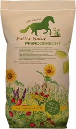 Produktbild von PFERDGERECHT Müsli Natur zur Unterstützung von Verdauung und Stoffwechsel für Pferde
