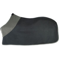 Produktbild von Pfiff Fleece-Pferdedecke aus Polyester in Schwarz 155 cm