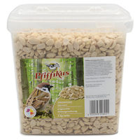 Produktbild von Pfiffikus Blanchierte Erdnüsse für Wildvögel 3 kg Eimer - 3 kg