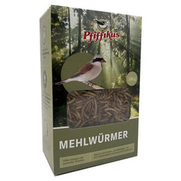 Produktbild von Pfiffikus Mehlwürmer Ergänzungsfutter für Wildvögel und Tauben 180 g