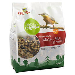 Pfiffikus Wildvogel Müsli-Mix Streufutter mit Insekten Ganzjahresfutter 2,5 kg - 2,5 kg – Bild 1 von 5