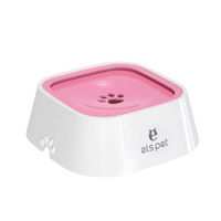 Produktbild von Pfoten-Boutique Anti-Schlapper Hundewassernapf aus Kunststoff in Rosa für alle Altersstufen