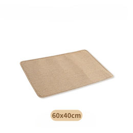 Pfoten-Boutique Kratzmatte aus Naturmaterial als Möbelschutz für Katzen Beige 60x40cm – Bild 1 von 1