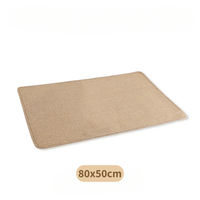 Produktbild von Pfoten-Boutique Kratzmatte aus Naturmaterial als Möbelschutz für Katzen in Beige 80x50cm