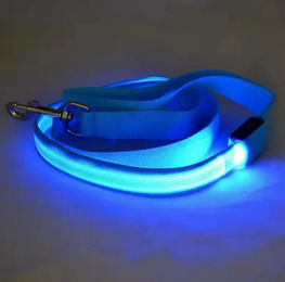 Pfoten-Boutique LED Hundeleine wiederaufladbar blau 120 cm – Bild 1 von 1