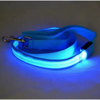 Produktbild von Pfoten-Boutique LED Hundeleine wiederaufladbar blau 120 cm
