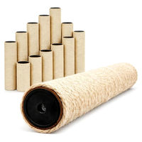 Produktbild von Pfotenfreund Sisal Ersatzstamm für Katzen Kratzbaum rund Beige 60 cm Durchmesser 9,2 cm