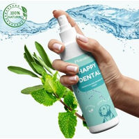 Produktbild von Pfotenkraut Happy Dental Zahnpflege Kräuter Spray 200ml ohne tierisches Protein - 200 ml