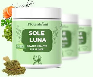 Pfotenkraut SOLE LUNA Immunstärkung für Hunde und Katzen ohne tierisches Protein 200g – Bild 1 von 3