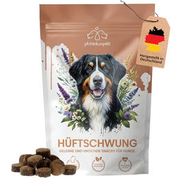 pfotenkumpels Hüftschwung Gelenk-Funktionssnack für Hunde mit Insekt hypoallergen 200 Stück – Bild 1 von 5