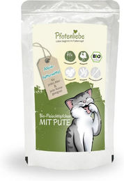 Pfotenliebe Bio Katzen Nassfutter Pute Sensitive Adult 6x100g – Bild 1 von 2