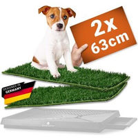 Produktbild von PfotenWunder 2er Pack Ersatzrasen für Hundetoiletten für kleine Hunde