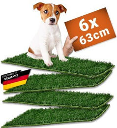 PfotenWunder 6er Set EASY-WASH Ersatzrasen für Hundetoiletten für kleine und große Hunde – Bild 1 von 3