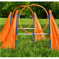Produktbild von PfotenWunder Agility-Hürden Set XXL für Hunde Training Parcours