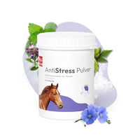 Produktbild von PHA Antistress Pulver für Pferde zur Beruhigung bei Angst und Stress zuckerfrei
