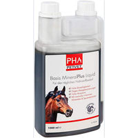 Produktbild von PHA Basis Mineral Plus Liquid für Pferde 1000 ml mit Mineralstoffen und Vitaminen