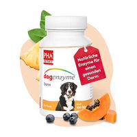 Produktbild von PHA Dogenzyme Darm Tabletten für Hunde mit Enzymen und Vitaminen 100 Stück