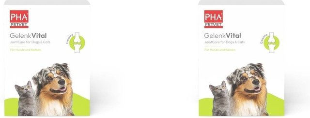 Produktbild von PHA Gelenk Vital Ergänzungsfutter Pulver für Hunde und Katzen 300g