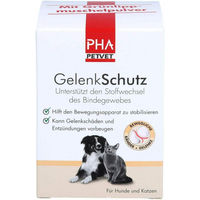 Produktbild von PHA Gelenkvital Pulver für Hunde und Katzen mit Grünlippmuschel zur Unterstützung der Mobilität
